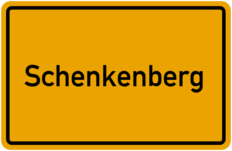 Ortsschild Schenkenberg