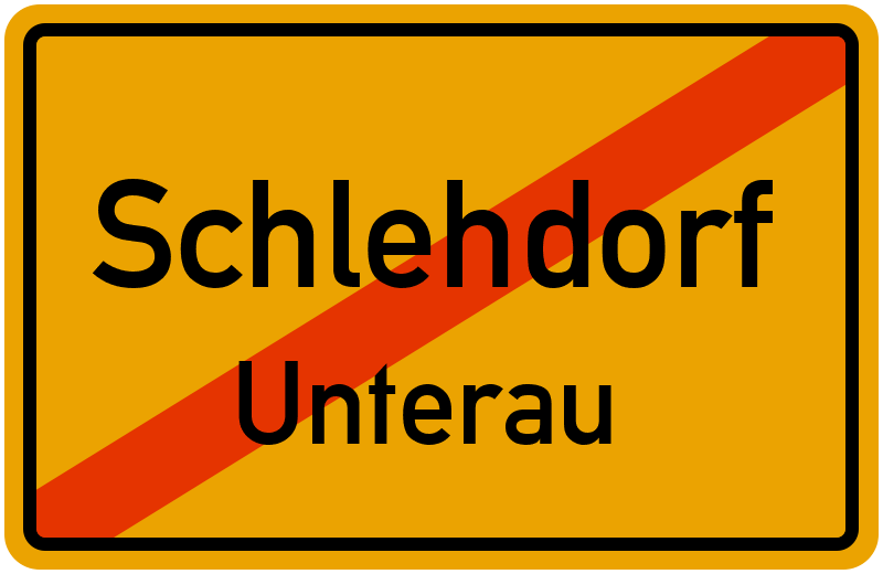 Ortsschild Schlehdorf