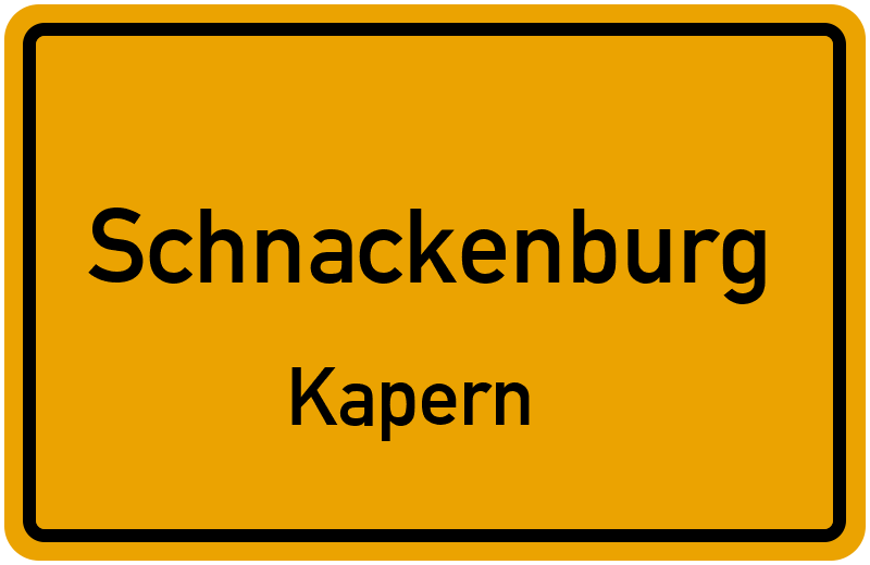 Ortsschild Schnackenburg
