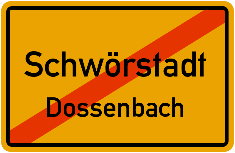 Ortsschild Schwörstadt