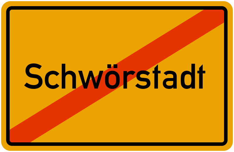 Ortsschild Schwörstadt