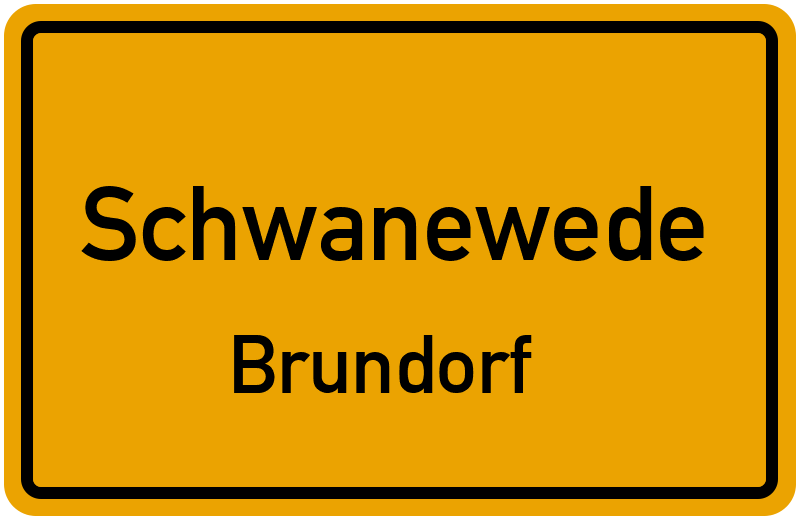 Ortsschild Schwanewede