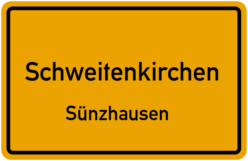 Ortsschild Schweitenkirchen