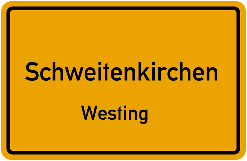 Ortsschild Schweitenkirchen