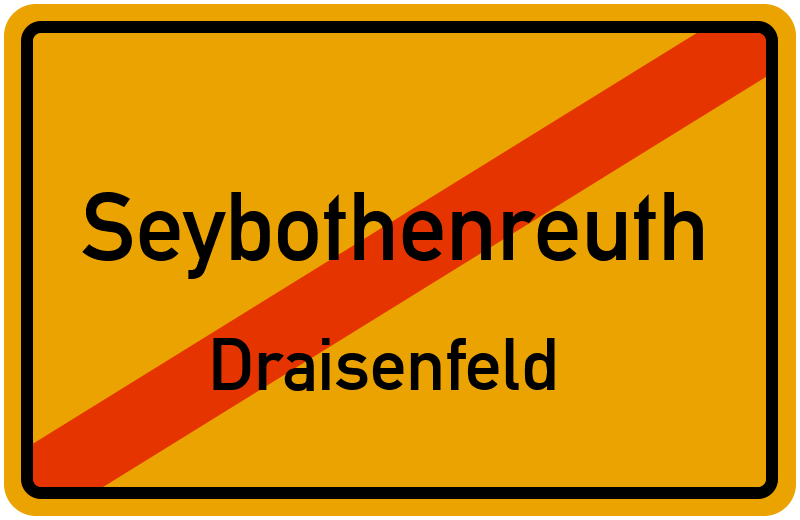 Ortsschild Seybothenreuth