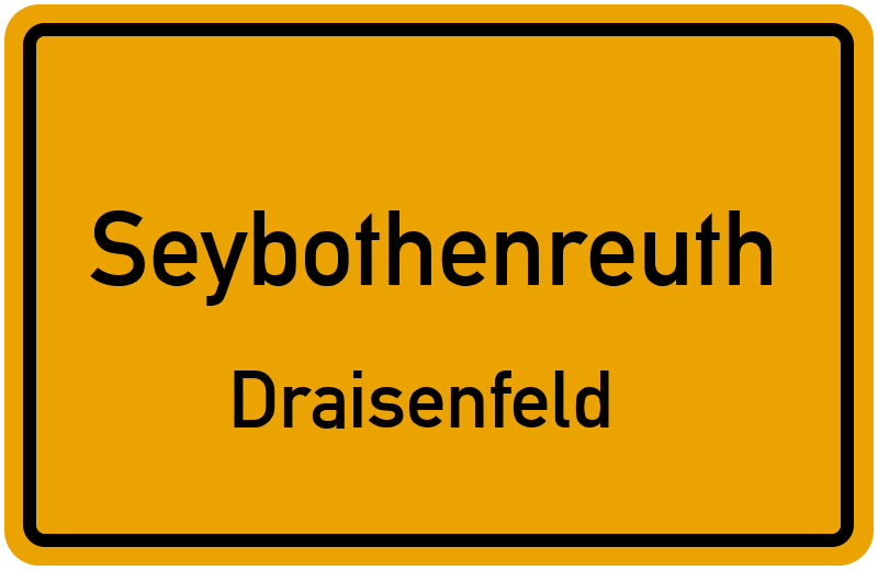 Ortsschild Seybothenreuth