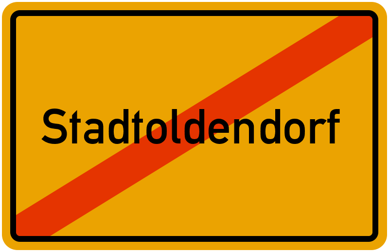 Ortsschild Stadtoldendorf