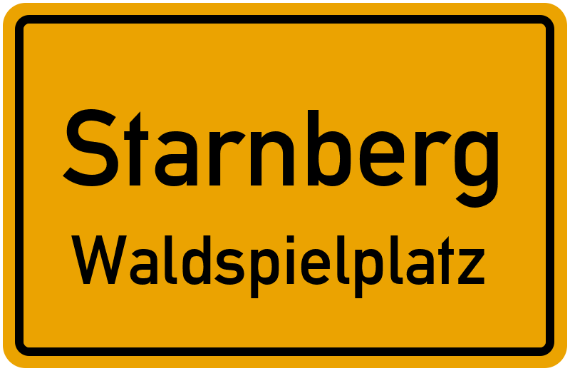 Ortsschild Starnberg