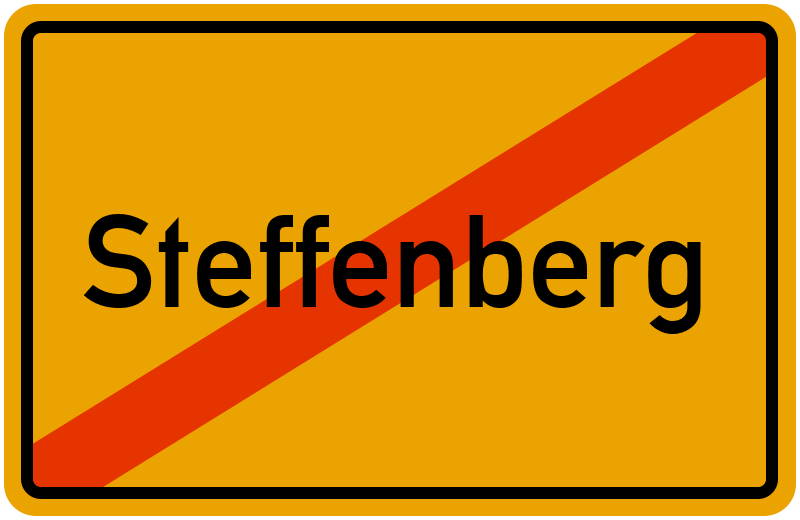 Ortsschild Steffenberg