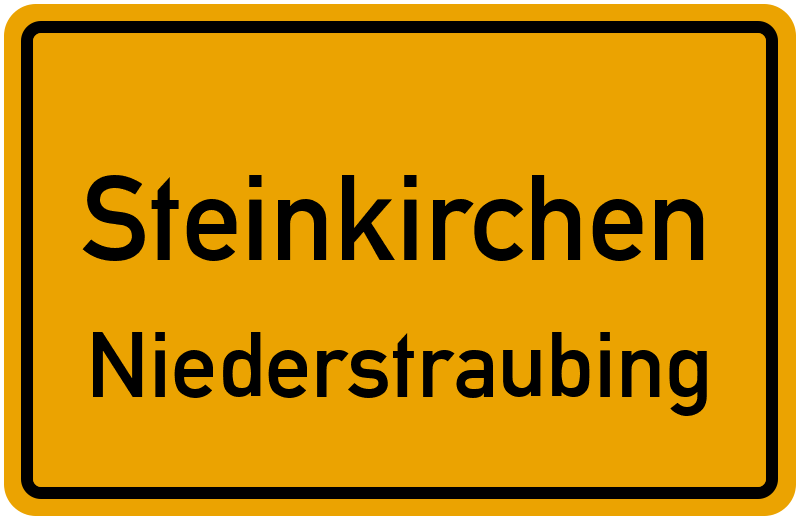 Ortsschild Steinkirchen