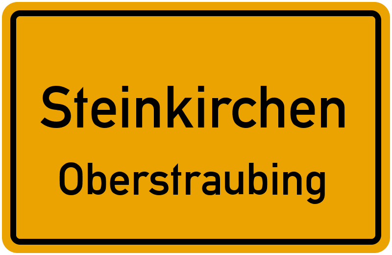 Ortsschild Steinkirchen