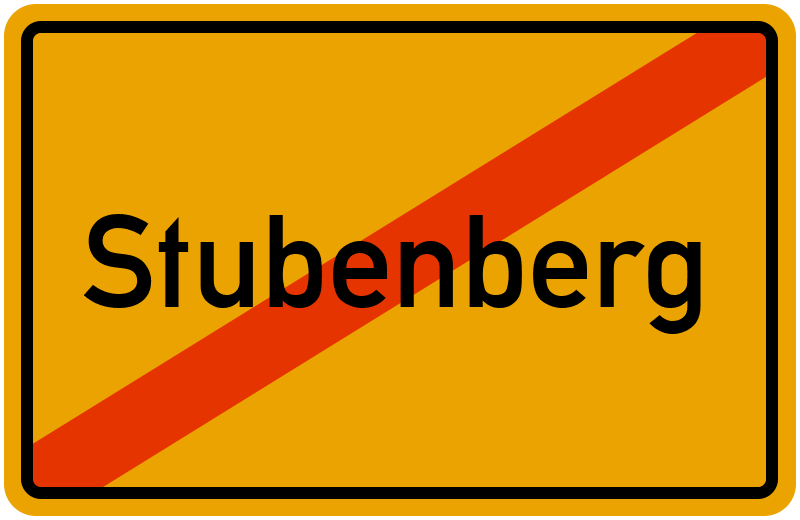 Ortsschild Stubenberg