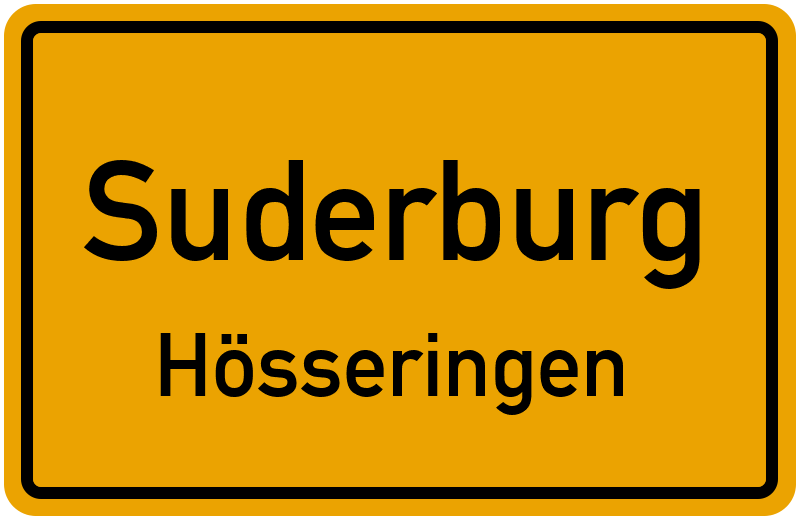 Ortsschild Suderburg