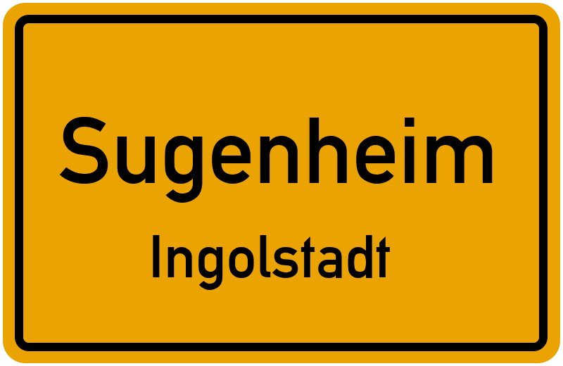 Ortsschild Sugenheim