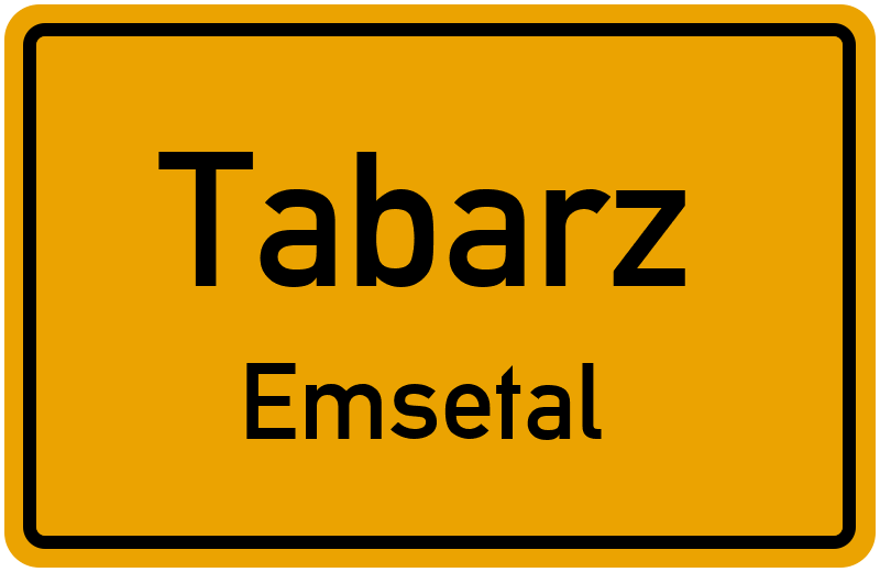Ortsschild Tabarz