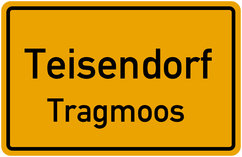 Ortsschild Teisendorf