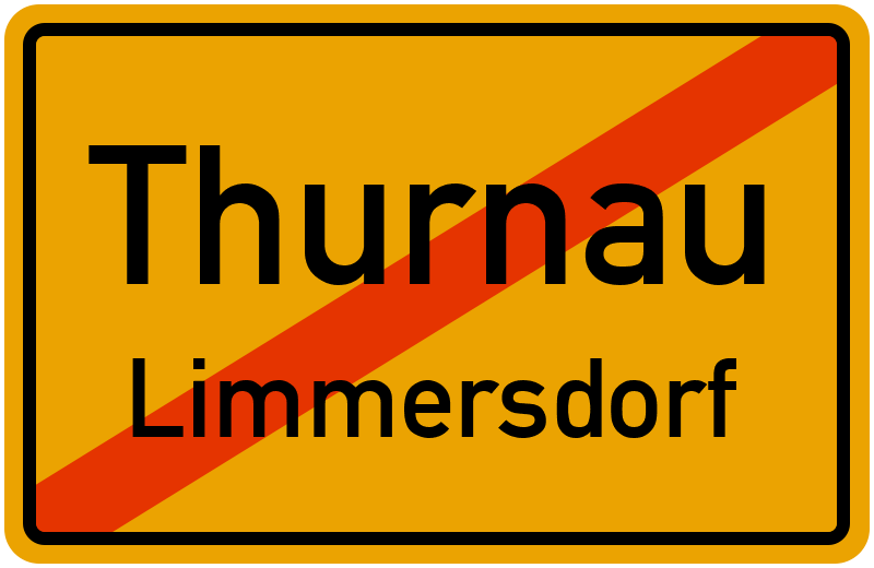 Ortsschild Thurnau
