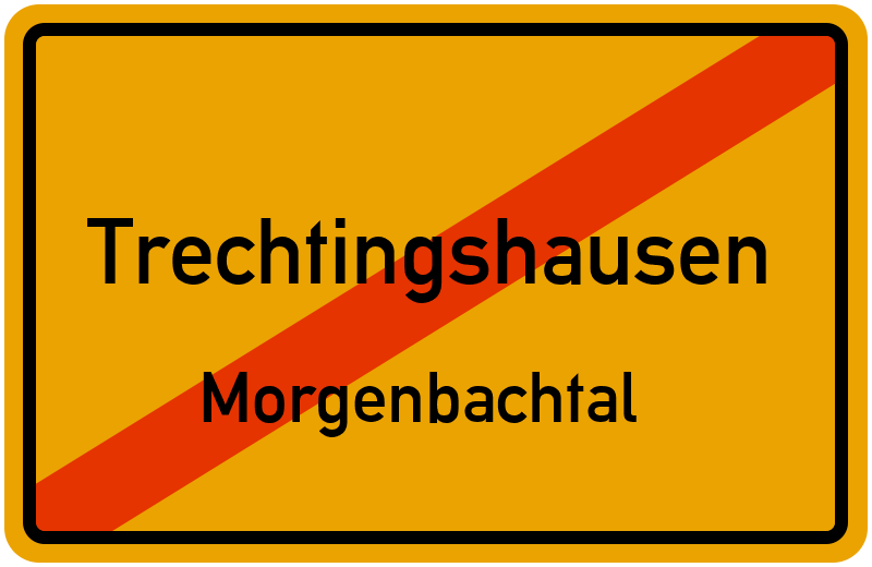 Ortsschild Trechtingshausen