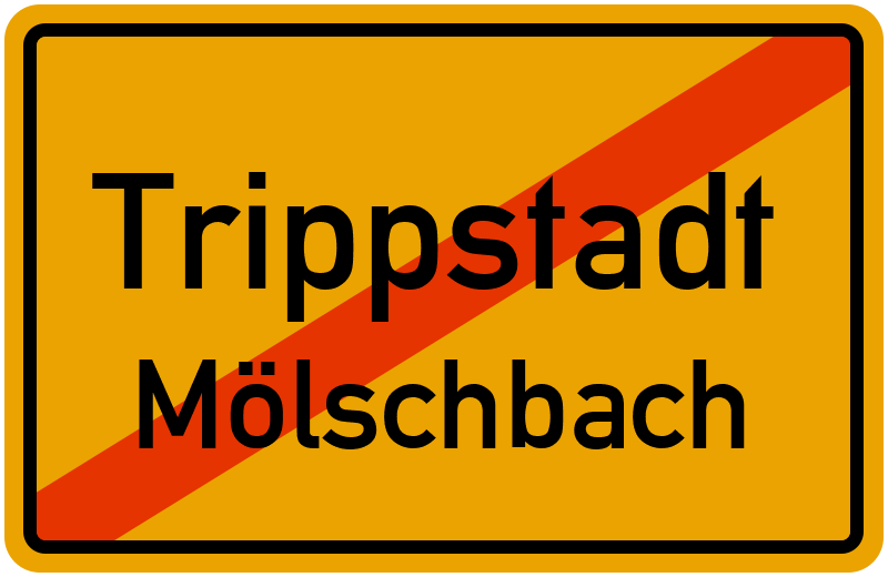 Ortsschild Trippstadt