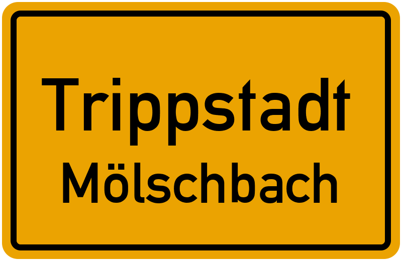 Ortsschild Trippstadt
