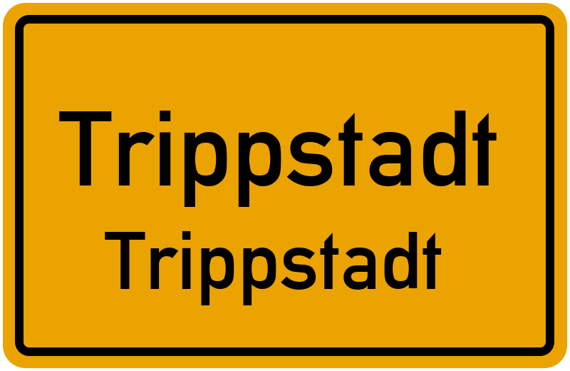 Ortsschild Trippstadt