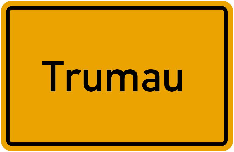Ortsschild Trumau