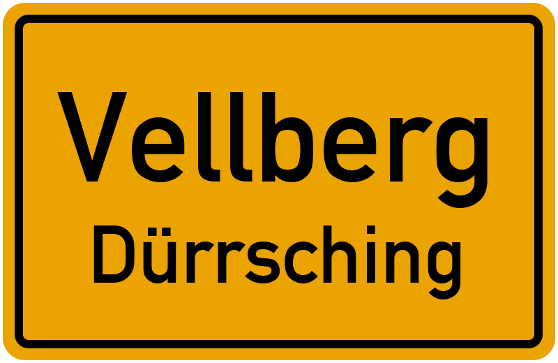 Ortsschild Vellberg