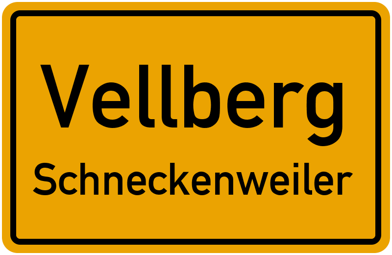 Ortsschild Vellberg