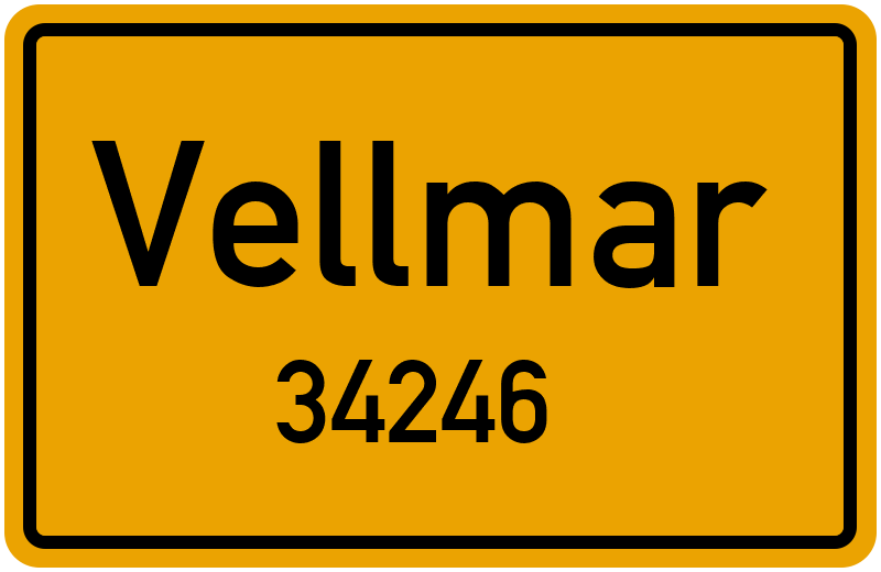34246 Vellmar Straßenverzeichnis: Alle Straßen in 34246