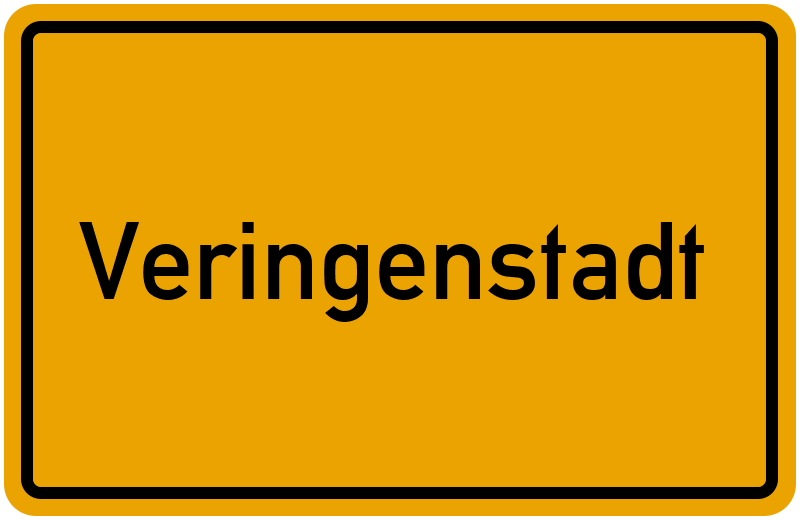 Ortsschild Veringenstadt