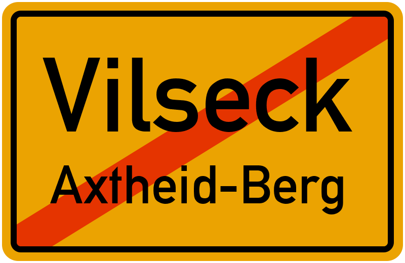 Ortsschild Vilseck