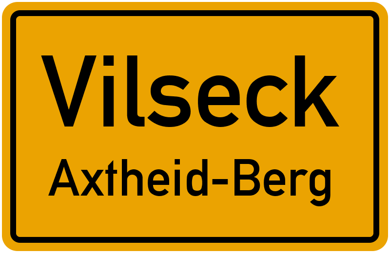 Ortsschild Vilseck