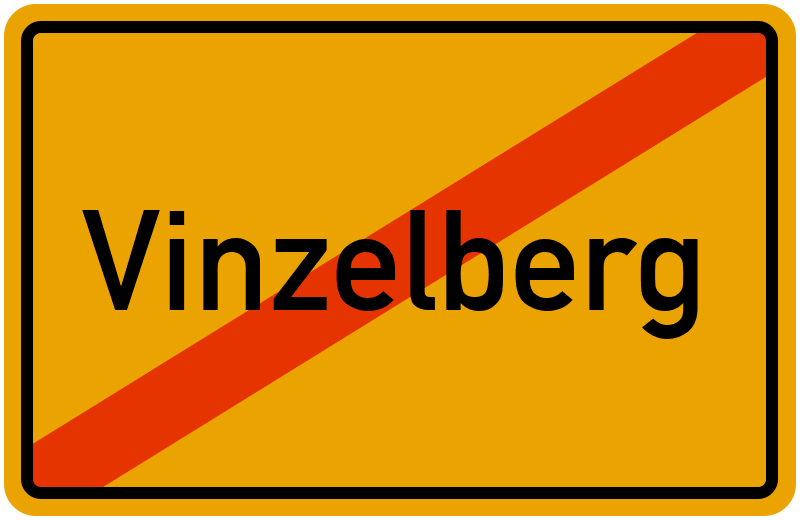 Ortsschild Vinzelberg
