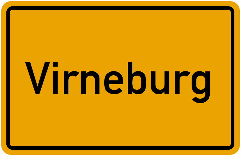Ortsschild Virneburg