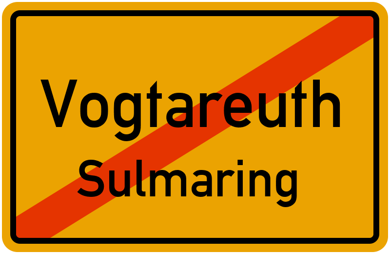 Ortsschild Vogtareuth