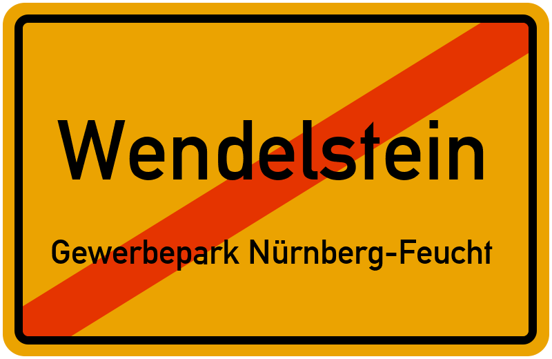 Ortsschild Wendelstein