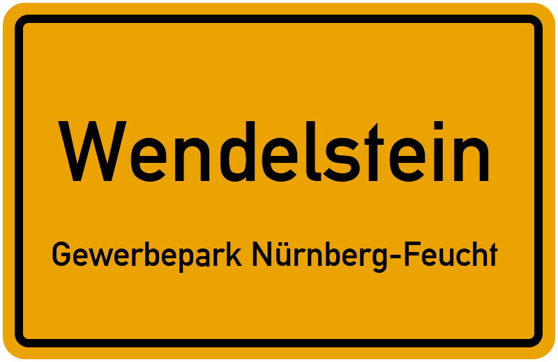 Ortsschild Wendelstein
