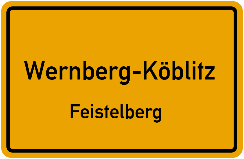 Ortsschild Wernberg-Köblitz