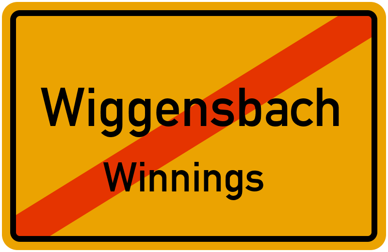 Ortsschild Wiggensbach