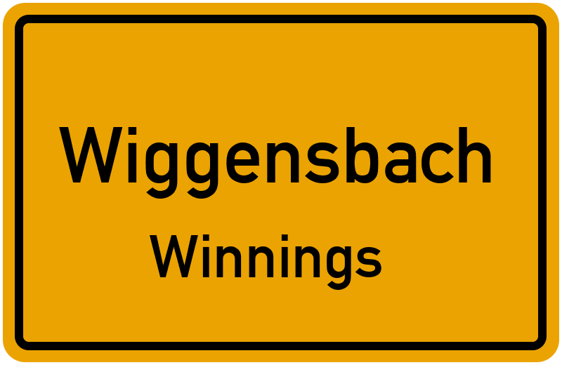 Ortsschild Wiggensbach