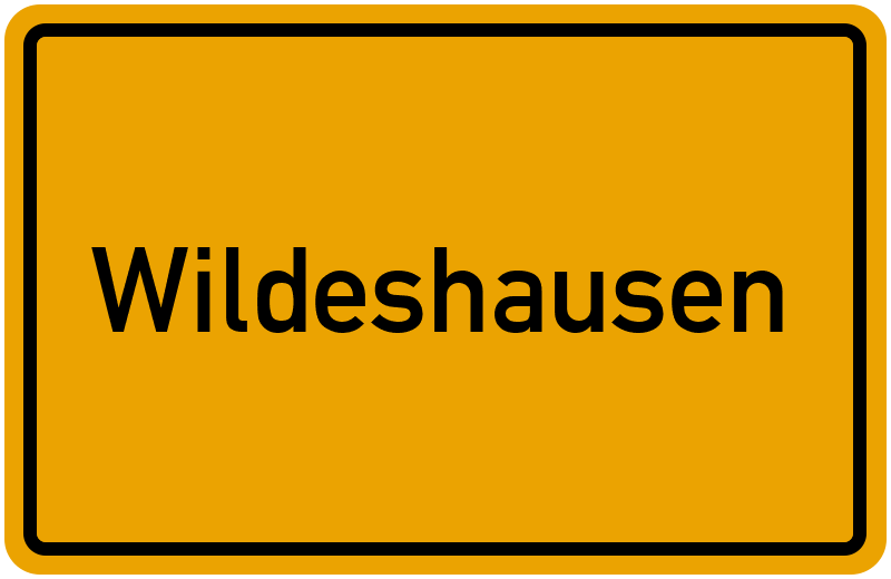 Ortsschild Wildeshausen