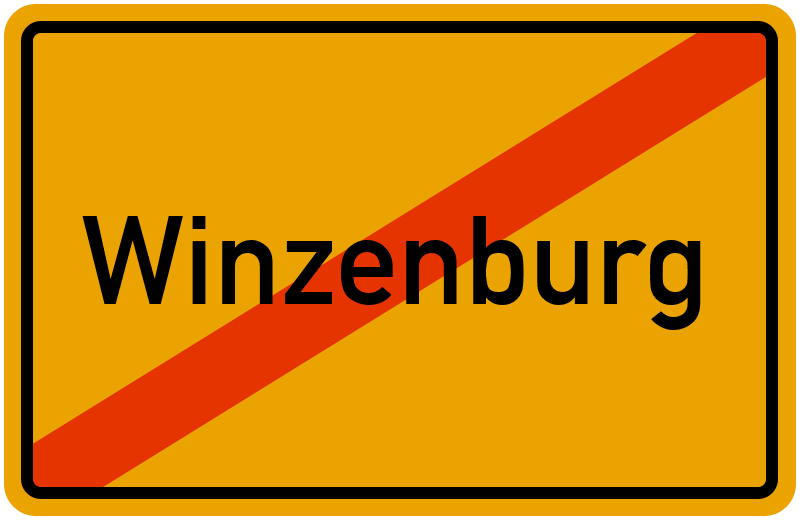 Ortsschild Winzenburg