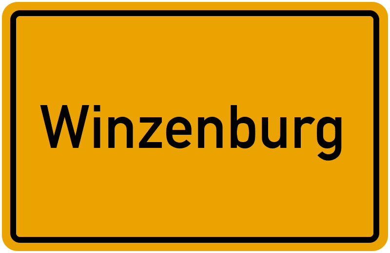 Ortsschild Winzenburg