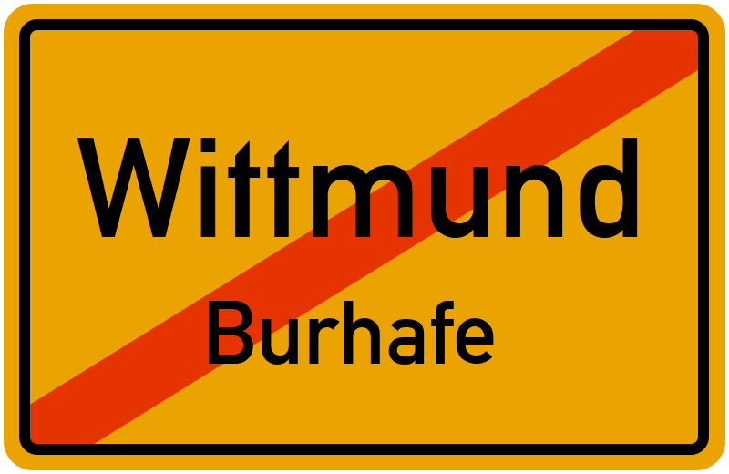 Ortsschild Wittmund