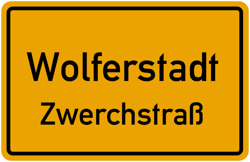 Ortsschild Wolferstadt