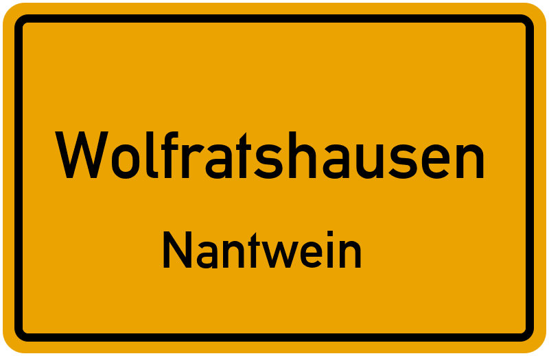Ortsschild Wolfratshausen
