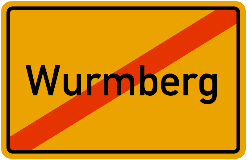 Ortsschild Wurmberg