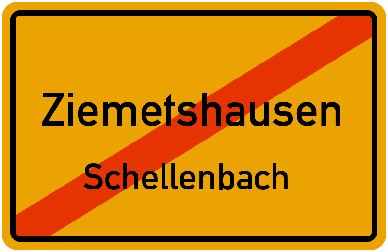 Ortsschild Ziemetshausen