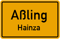 Straßenverzeichnis Aßling Hainza
