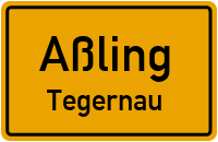 Straßenverzeichnis Aßling Tegernau